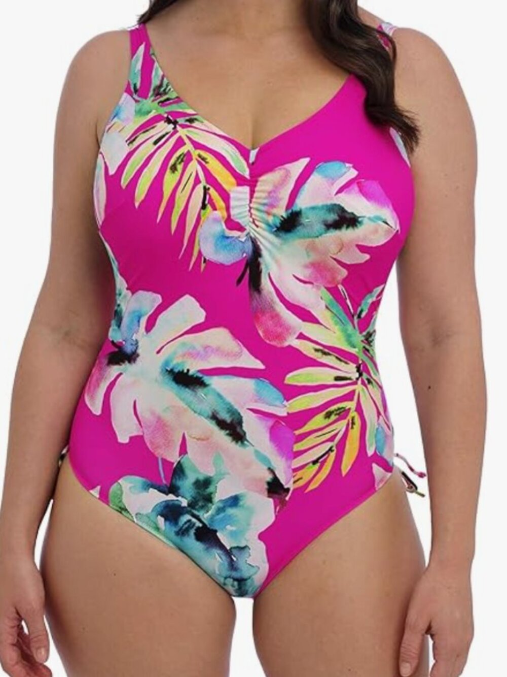 Fantasie Peony Carabelita One Piece Underwire Swimsuit - US 38DDD/UK 38E